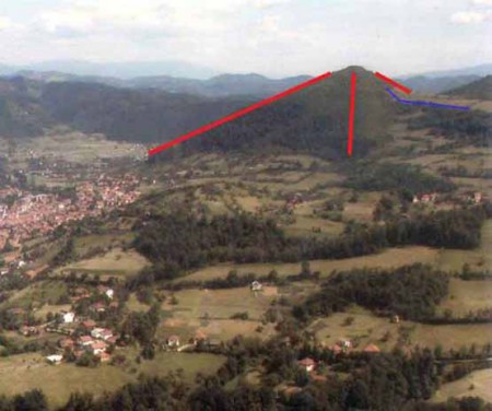 Pyramída v Bosne
